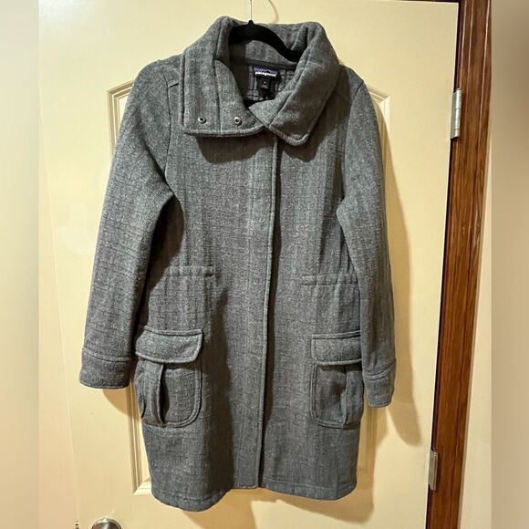PATAGONIA Better Sweater Zipper Coat Jacket Gray Women’s Size Small - Picture 1 of 9